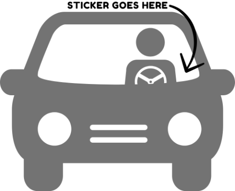 Sticker goes here