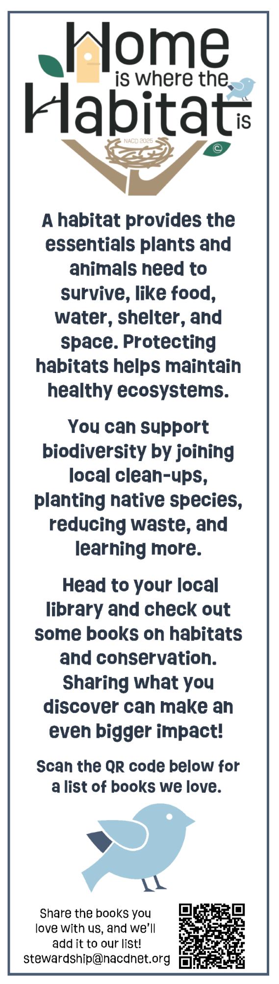 Home is where the Habitat is BOOKMARK