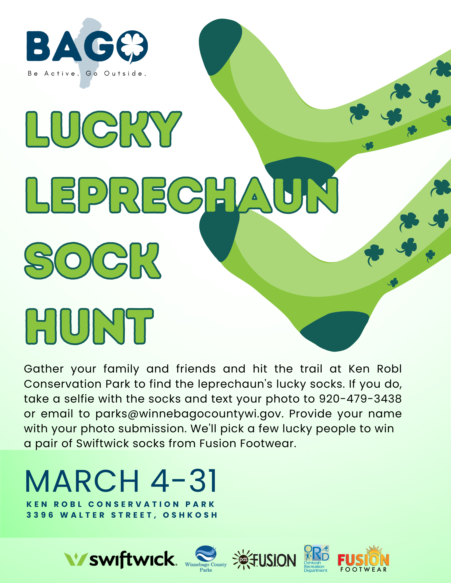 Lucky Leprechaun Sock Hunt