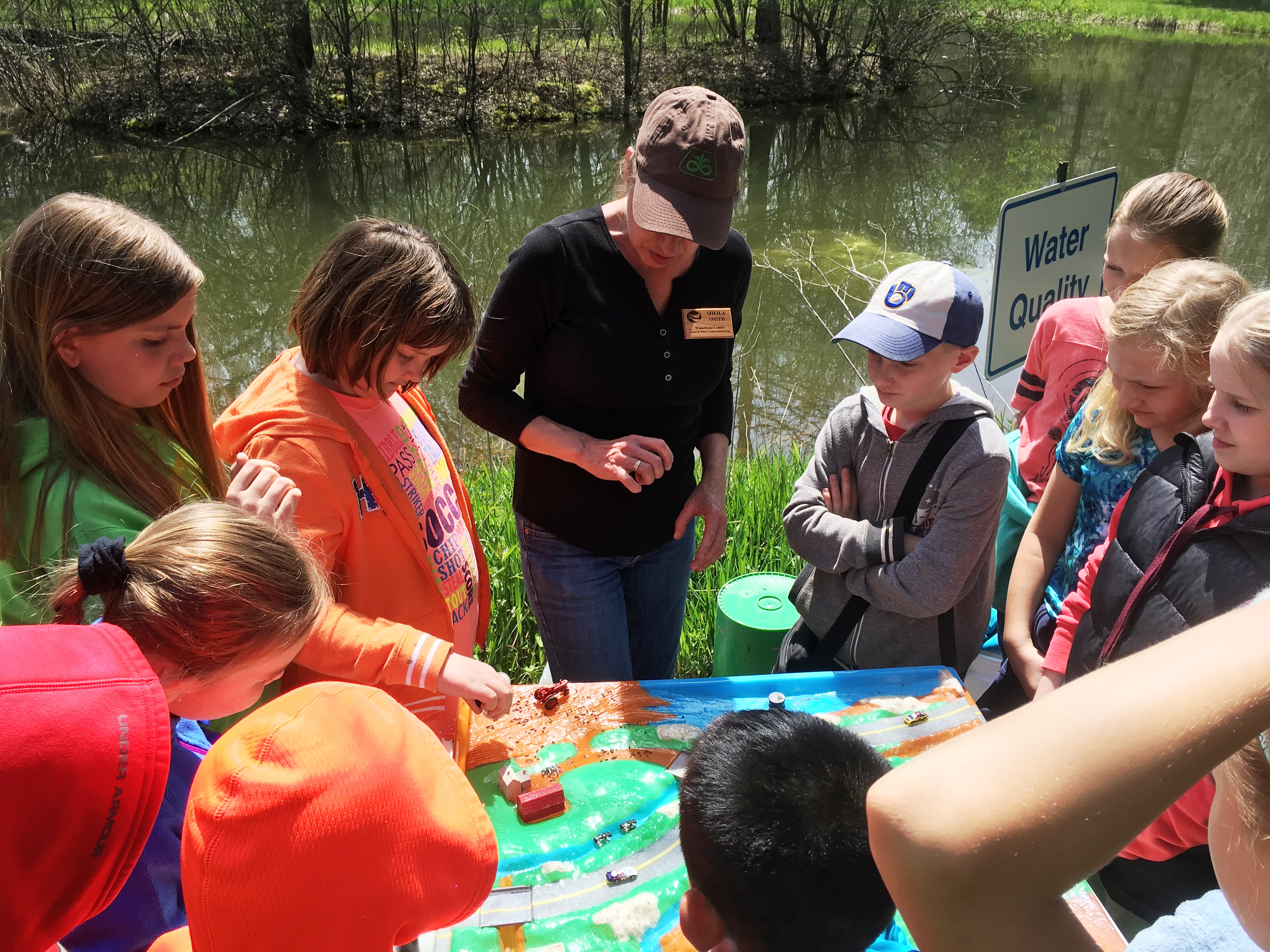 Photo at Conservation Field Days