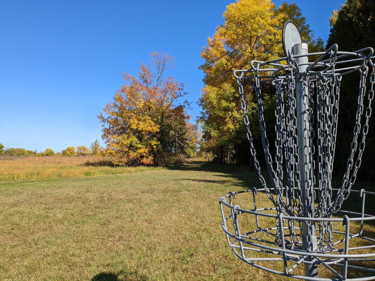 Disc Golf Course Hole at Park