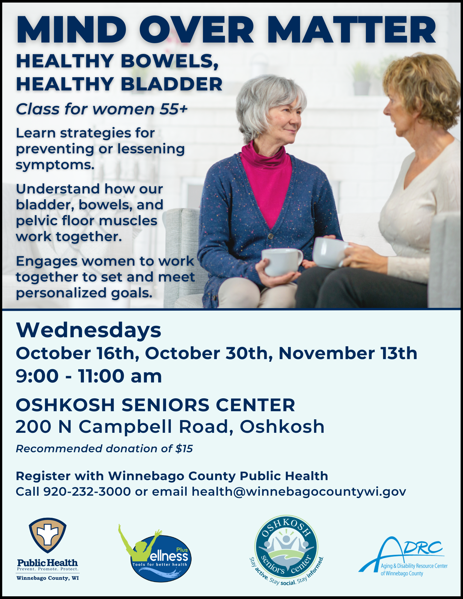 flyer for mind over matter
